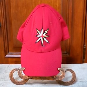 Vegas Golden Knights Hat Red Alternate Logo